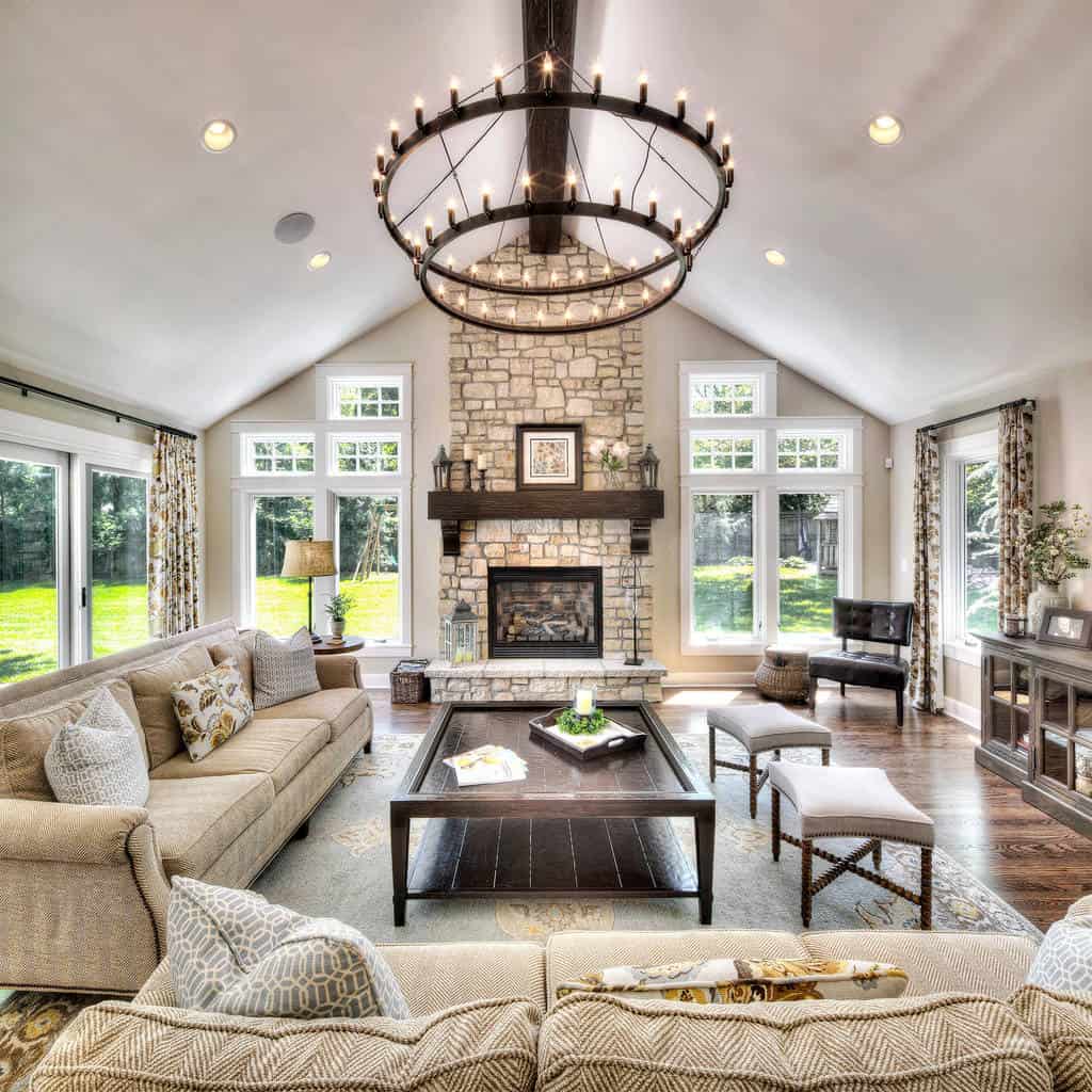 traditional living room designs tradition rustic