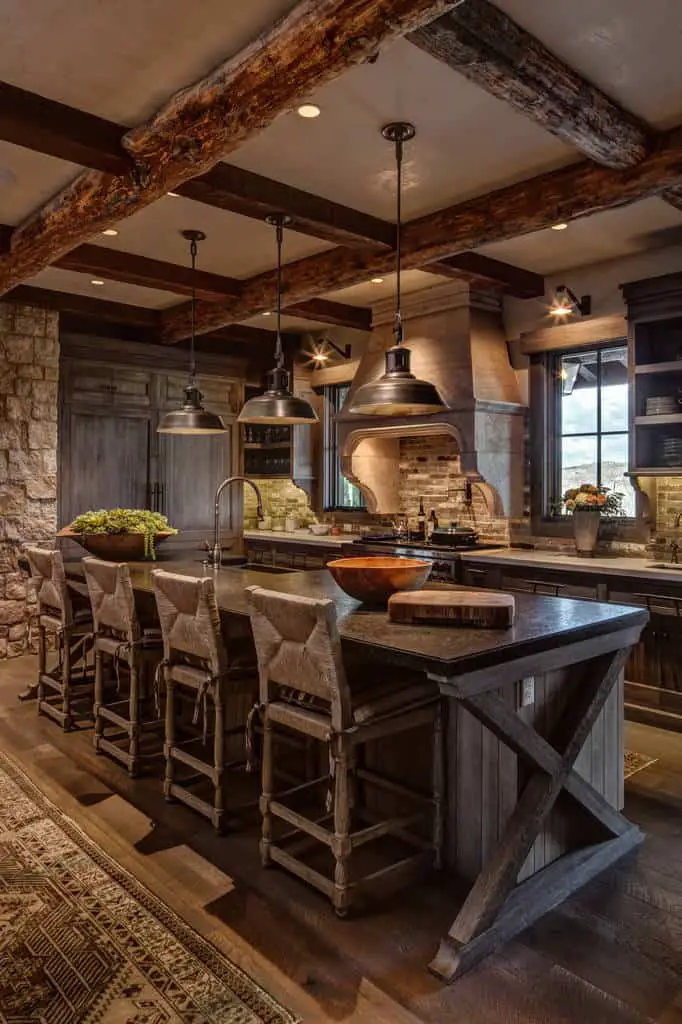 42 Classic Rustic Kitchen Designs (Photo Gallery) – Home Awakening