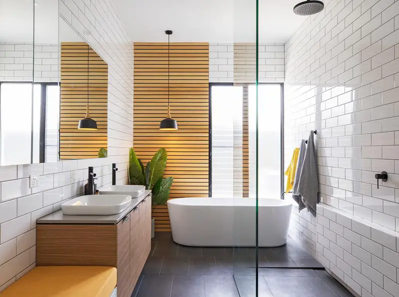 Contemporary Subway Tile Use