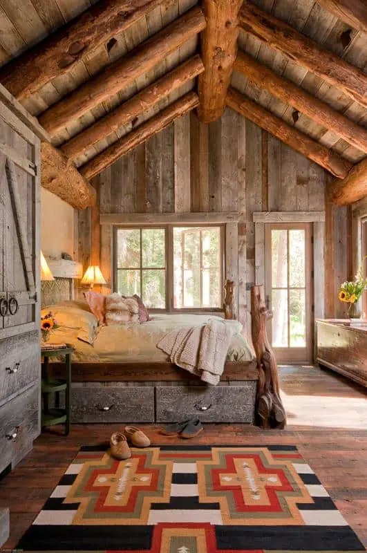 Rustic Bed