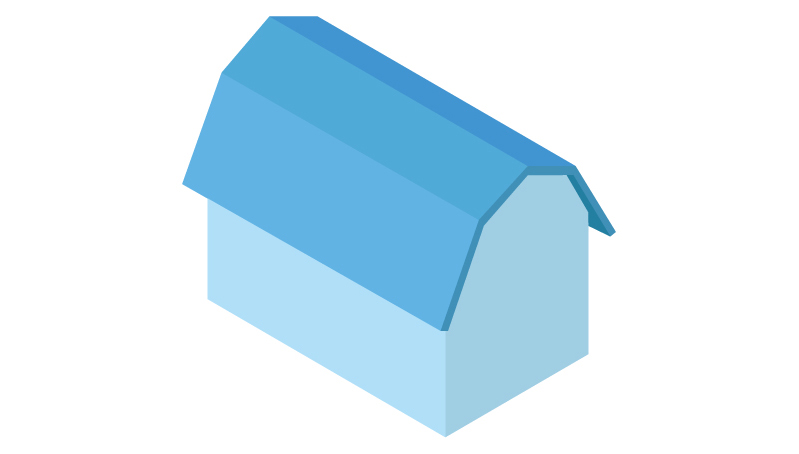 gambrel roof