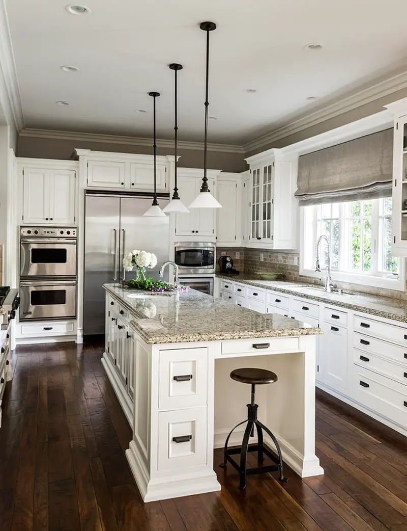 38 Immaculate Kitchens with Dark Floors (Photo Gallery) – Home Awakening