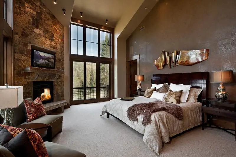 30+ Master Bedroom Designs with Fireplaces - Home Awakening