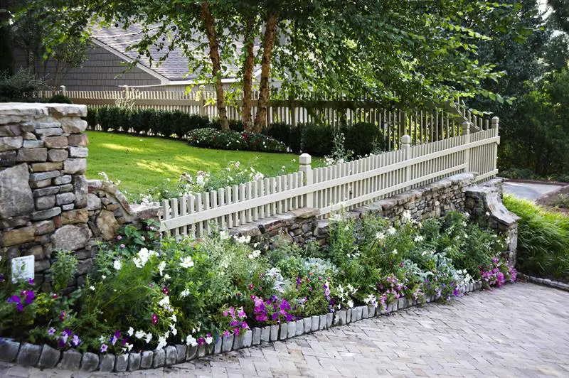 Fence and Stone Style