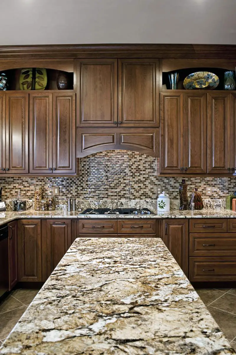 Backsplash and Counter Match