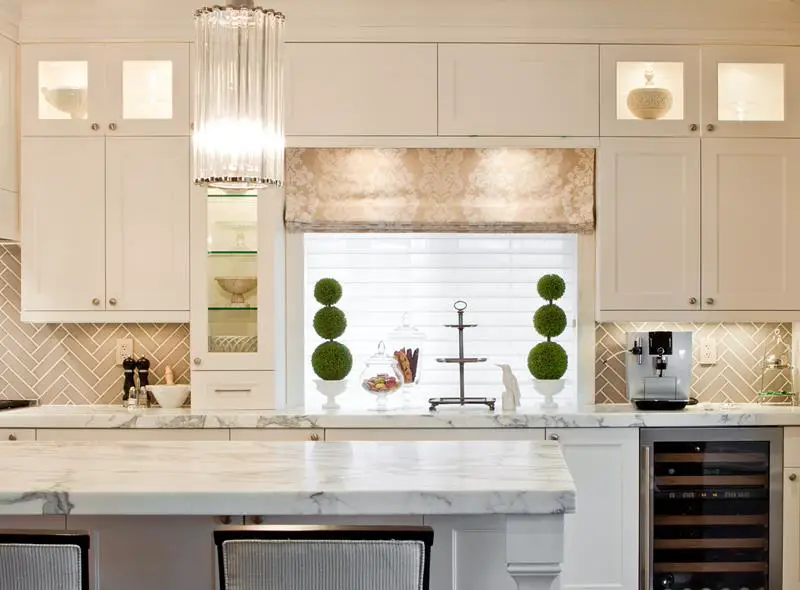 Herringbone Backsplash