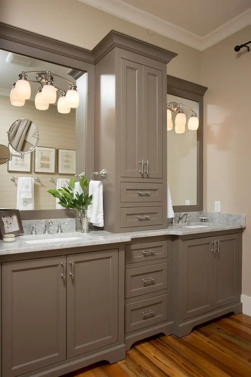 Dark Gray Cabinets