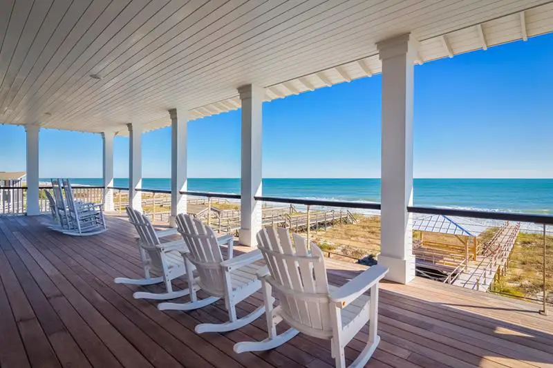 Large Beach Deck