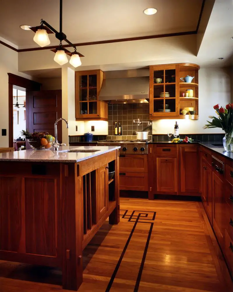 Craftsman Style Kitchen Cabinets : Craftsman Style Kitchen Remodel