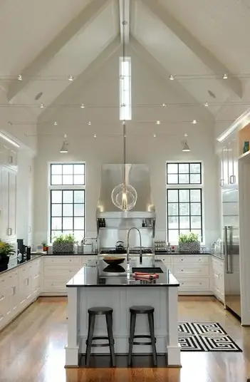 14 Diffe Types Of Ceilings For Your Home Explained Awakening - Track Lighting For Angled Ceilings