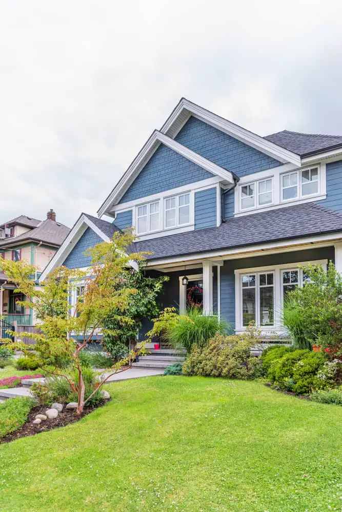 Blue House Exterior