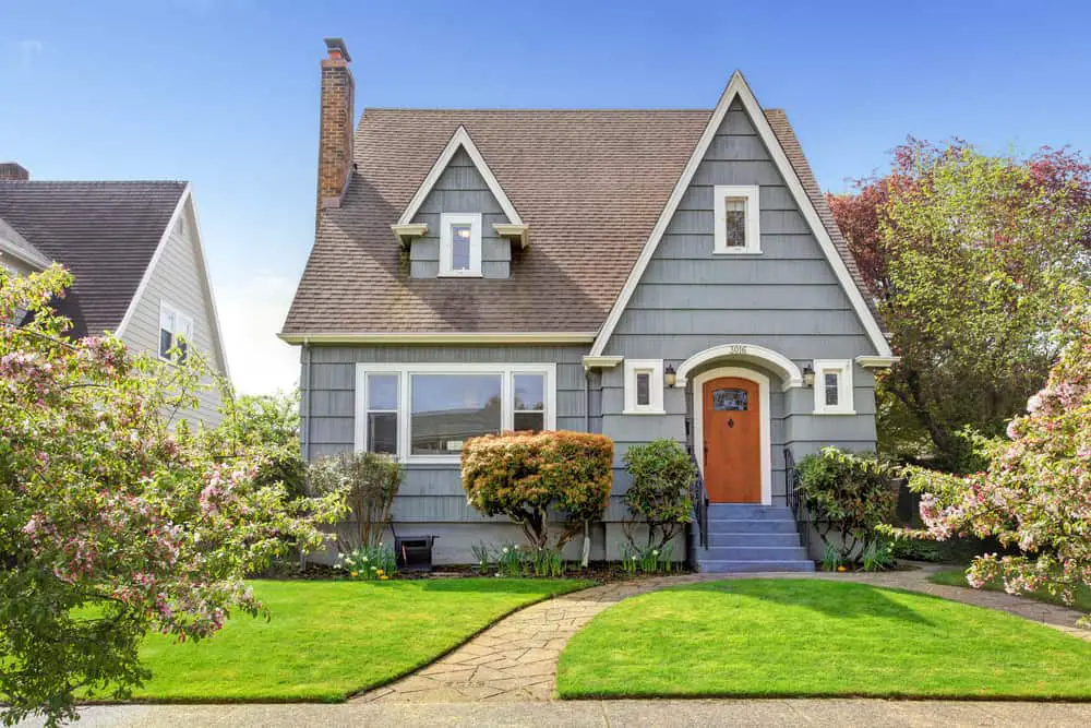 Blue House Exterior