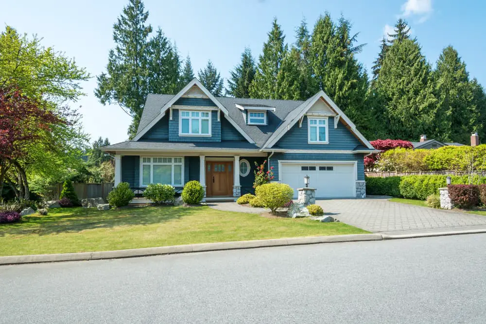 Blue House Exterior