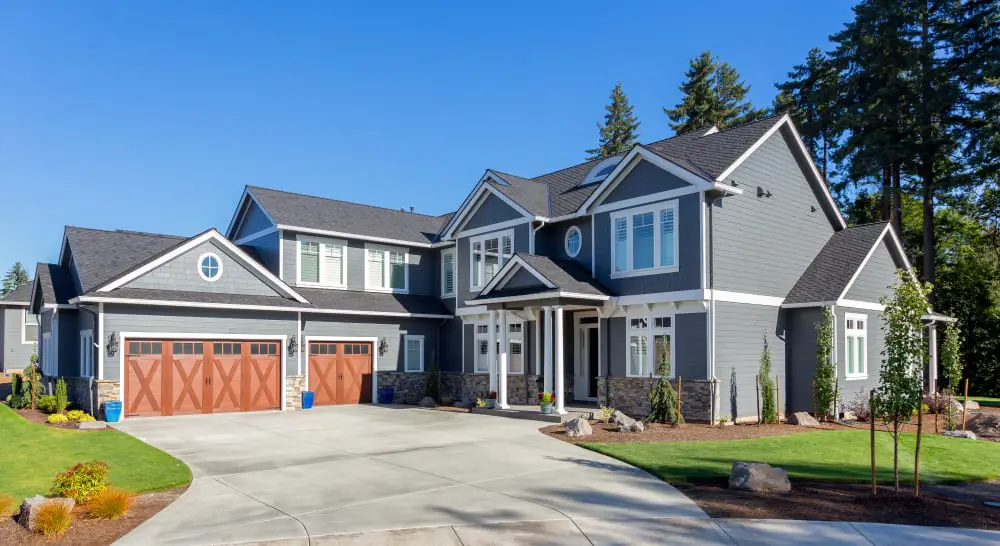 Blue House Exterior