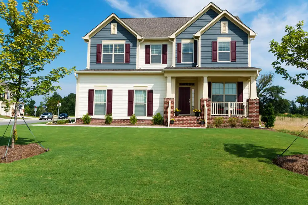 Blue House Exterior