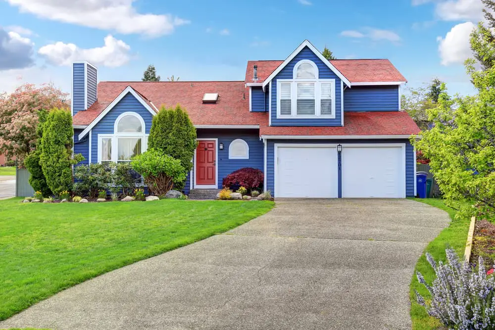 Blue House Exterior