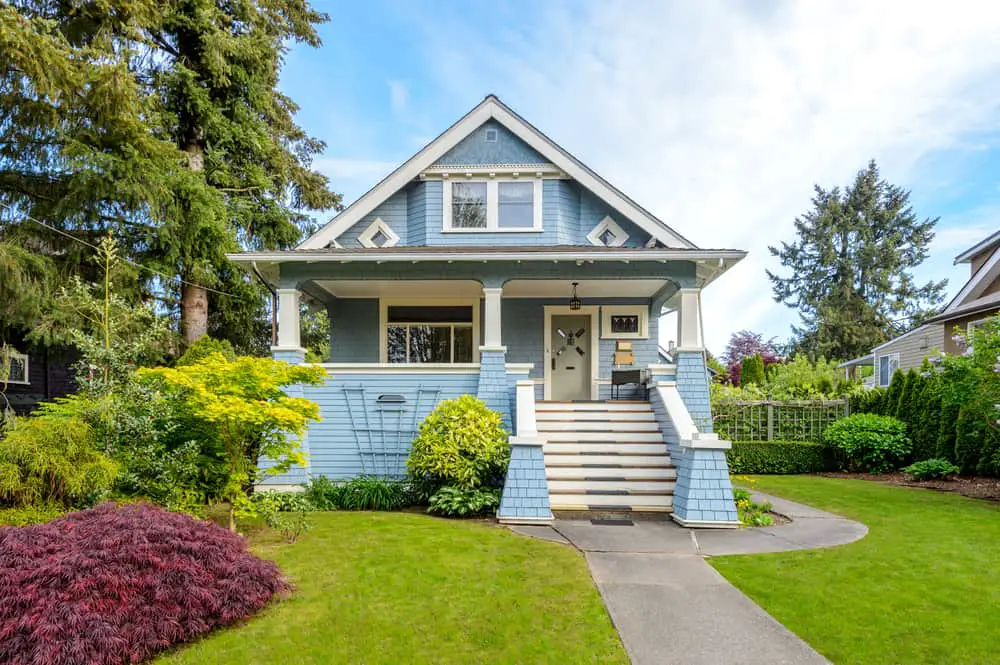 Blue House Exterior