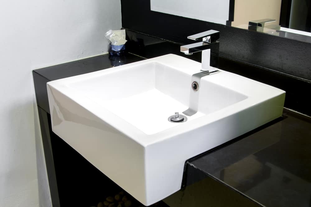 types of bathroom sinks