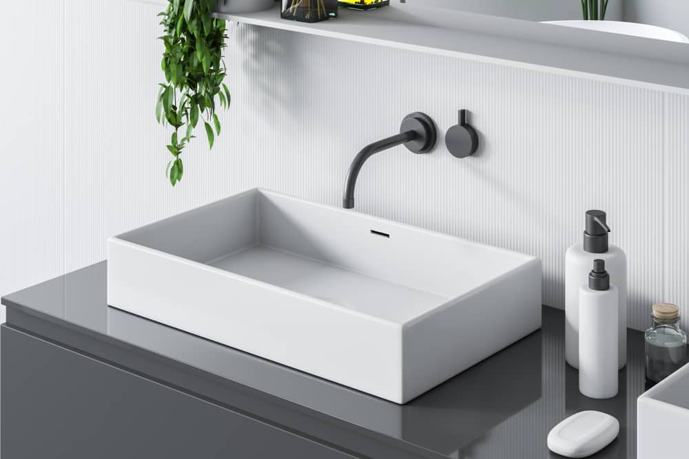 types of bathroom sinks