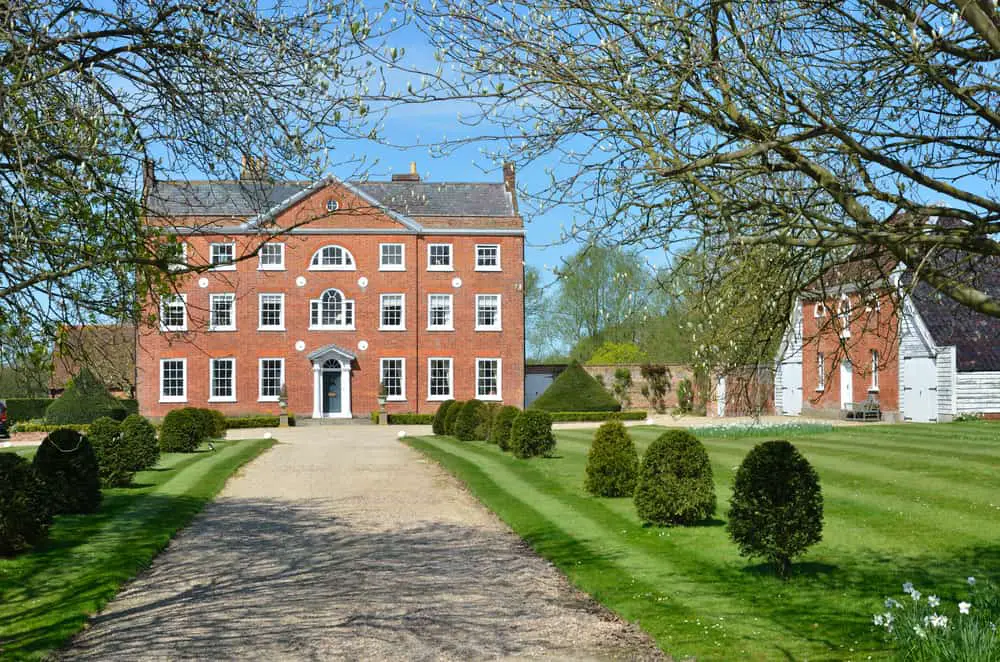 red brick house