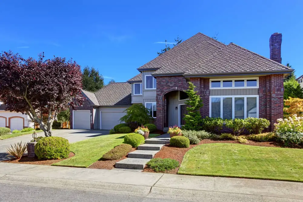 red brick house