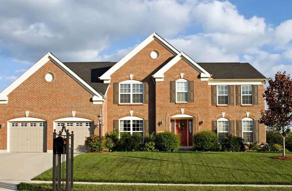 red brick house