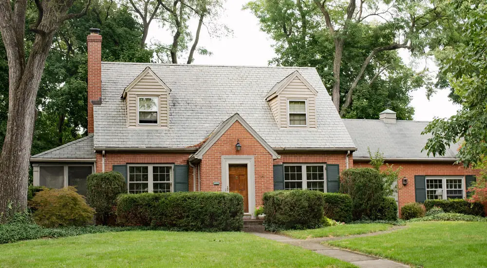 red brick house