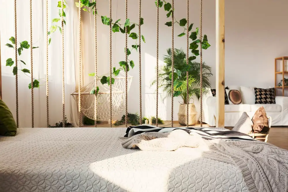 rope ivy room divider 