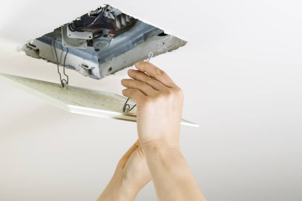 installing a fan vent