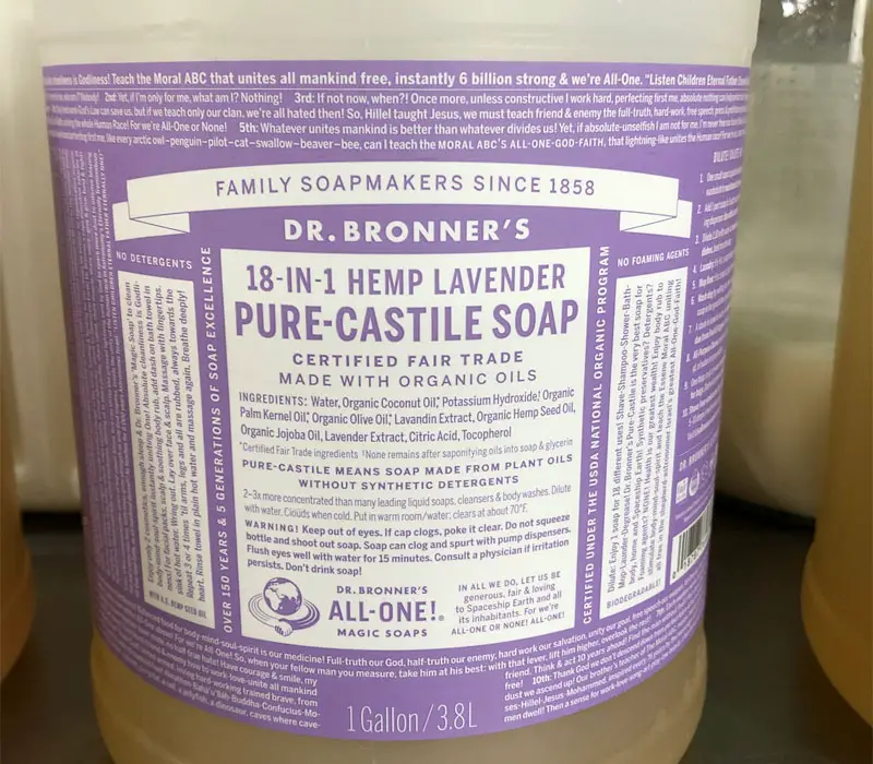 castile soap