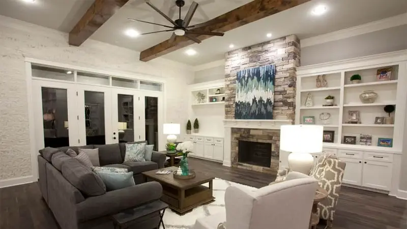 craftsman style family room ideas