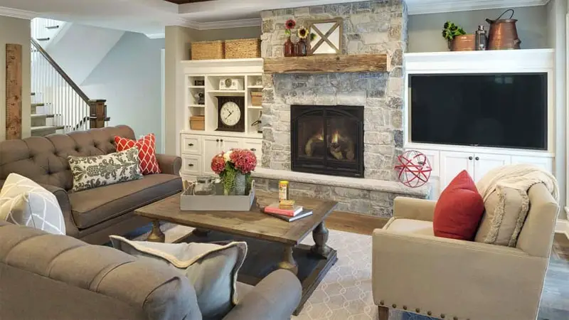 farmhouse style family room ideas