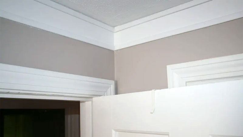 faux crown molding