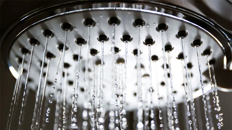 how to install rain shower head