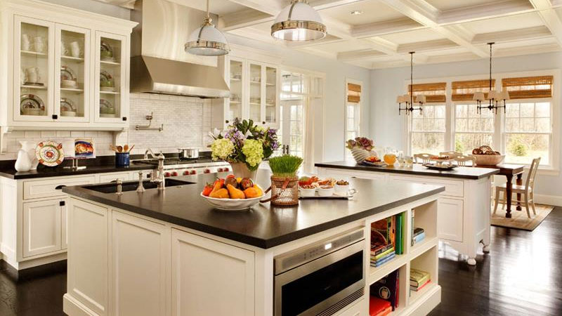 Spectacular Kitchens With Two Islands, Double Island Kitchen Ideas