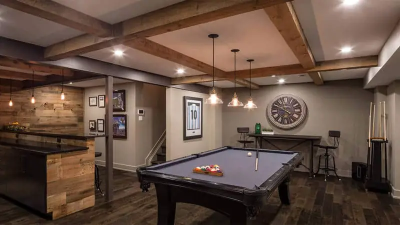 luxurious basement ideas