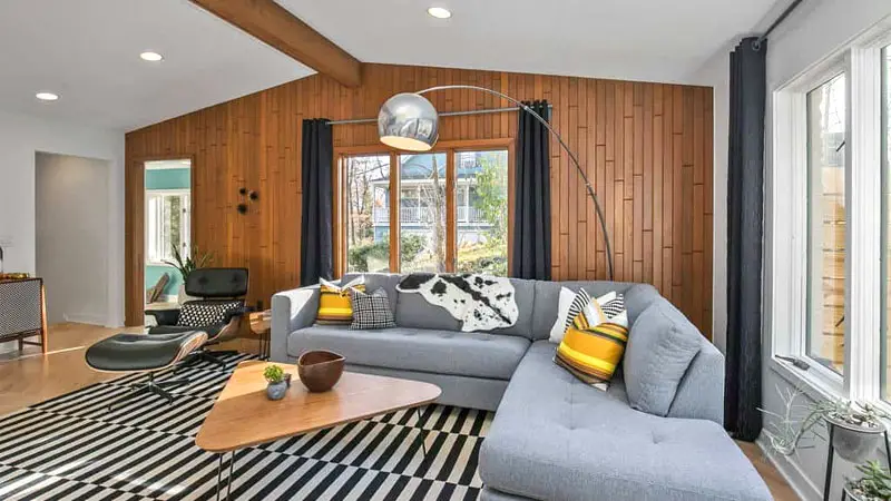 mid-century modern living room ideas
