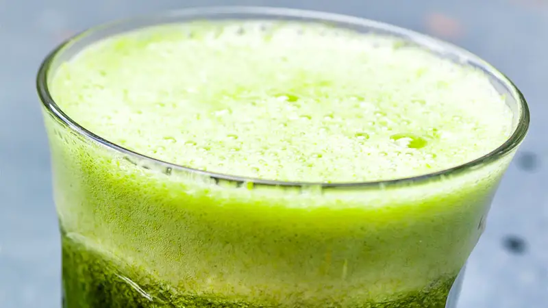 how to prevent foam when juicing