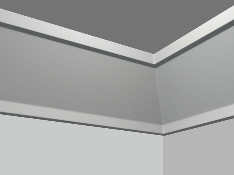 simple ceiling trim