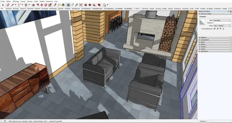 Sketchup design software