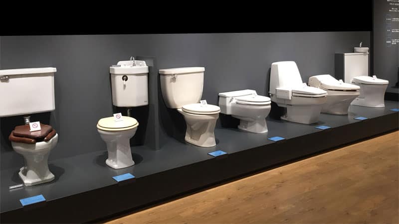 types of toilets